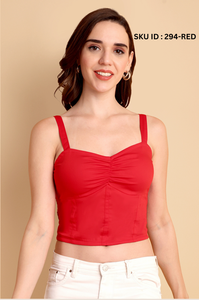 Haut Bustier Corset pour Femme – Coupe Ajustée Confortable – Idéal pour Soirées en Club, Sorties Festives, Tenues Décontractées ou Voyages - Product Image 2