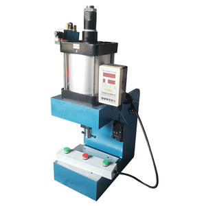 CNC小型空気圧プレス機 2トン Cフレームテーブル式 手動ミニパンチング・切断機 - Product Image 3