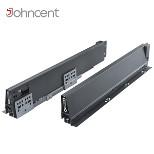 最好的质量软关闭苗条盒抽屉幻灯片 45千克装载能力 - Product Image 3