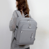 Sac à dos unisexe imperméable en Oxford 40L durable et élégant avec port USB pour ordinateur portable, idéal pour les loisirs, les voyages, l'usage quotidien, les activités de plein air, l'école et les vols.