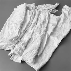 Trapos de Algodón Blancos para Uso Industrial, 100% Algodón, Absorbentes de Agua y Aceite, Paquete de 5 kg, Mezcla de Trapos Blancos - Product Image 1