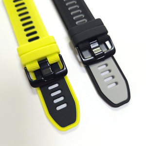 <span class=keywords><strong>Bracelet</strong></span> de poignet de remplacement officiel bicolore pour <span class=keywords><strong>Forerunner</strong></span> 965 Sport <span class=keywords><strong>Bracelet</strong></span> en silicone pour montre Garmin <span class=keywords><strong>Forerunner</strong></span> 965 955 - Product Image 4