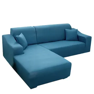 Высококачественное L-образное стеганое эластичное покрывало из спандекса, секционное покрывало для дивана, защитное покрытие для мебели, эластичное покрывало для дивана