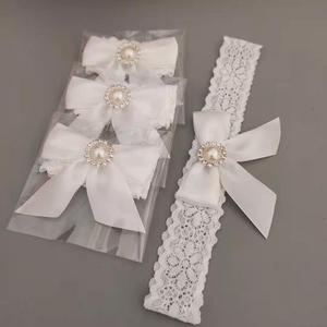Wholesale <strong>Cheap</strong> Good Elastic Lace <strong>Garter</strong> for Wedding Something White Bridal Stretch Pearl <strong>Garter</strong> <strong>Belt</strong> - Product Image 2