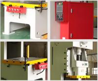 Presse à poinçonner pneumatique pour la découpe à haute fréquence et haute vitesse de tôles métalliques en production de masse