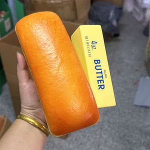 ชุดโมเดลขนมปังเนยชีสจำลอง PU ของตกแต่งอาหาร ของขวัญ ของตกแต่งร้านเบเกอรี่เหมือนจริง ของตกแต่งหน้าต่างโชว์รูม ของตกแต่งถ่ายภาพอาหาร ของตกแต่งบ้าน - Product Image 1