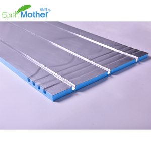 Panel de Infrarrojos Lejanos de 25 mm, Aislamiento XPS Ranurado para Pisos, Calefacción por <span class=keywords><strong>Suelo</strong></span> <span class=keywords><strong>Radiante</strong></span> Seco, Película Laminada de Aluminio para Tuberías de Agua de 16 mm - Product Image 3