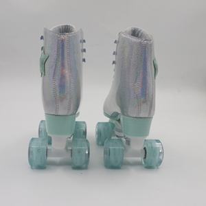 Patins à roulettes pour femmes avec roues lumineuses Patinage en <span class=keywords><strong>quad</strong></span> pour filles, adultes, jeunes, débutants en plein air - Product Image 1