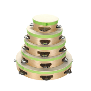 Vente en gros de petits tambourins faits à la main Pandero Remo Profesional Instrumentos Musicales Tambourin avec logo personnalisé avec HHat - Product Image 5