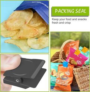 סגנון יפה ומגוון צבעים מרובעים מהדק כוח ספיחה חזק מקרר מגנטים ממתכת עמיד - Product Image 5