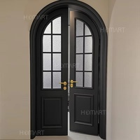 Portes intérieures en chêne de haute qualité européenne, à double battant, avec isolation phonique, design moderne pour salon et appartement