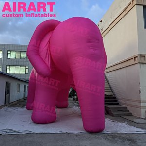 Animales Inflables Realistas de Elefante Salvaje para Actividades - Product Image 6