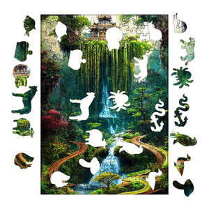 Nhà Sản Xuất Tùy Chỉnh Não Trò Chơi Hội Đồng Quản Trị Cao Chính Xác Bằng Gỗ Ghép Hình Câu Đố Làm Nguồn Cung Cấp - Product Image 2