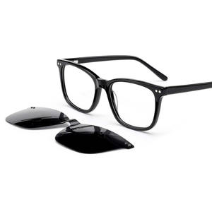Cornice magnetica in acetato di nuovo Design con <span class=keywords><strong>Clip</strong></span> polarizzata montature ottiche leggere <span class=keywords><strong>per</strong></span> <span class=keywords><strong>occhiali</strong></span> - Product Image 1