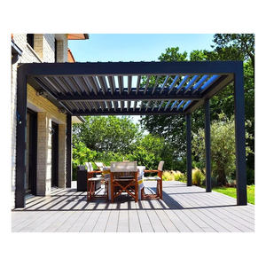 Pergola Bioclimatica Pergola Gazebo in Alluminio Archi da Giardino per Esterni Pergola in allumano - Product Image 5