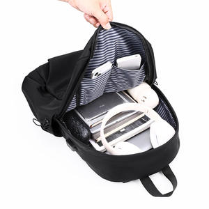 Sac à dos d'ordinateur portable Oxford personnalisé de haute qualité, 200 pièces, impression de logo, décontracté pour hommes, imperméable, pour l'école - Product Image 6