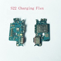 Piezas de reparación de teléfonos móviles para Samsung S23 Ultra cargador de puerto USB cable flexible