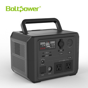 Estación de Energía Portátil BoltPower de 600W con Batería de Litio Ferrofosfato, Almacenamiento de Energía para Exteriores, Carga Rápida - Product Image 4