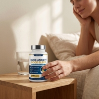 Complément Alimentaire OEM/ODM GABA L-Théanine Vitamine B6 en Comprimés 650mg par Comprimé 90 Comprimés Marque Privée Formule Personnalisée Vente en Gros
