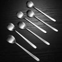 12 pièces couverts en acier inoxydable cuillère coréenne couverts boîte-cadeau présent pour noël mariage anniversaire