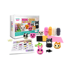 Jouets éducatifs STEM Mini Kit scientifique pour animaux de compagnie en papier pompon DIY mignon Cadeaux d'anniversaire pour les enfants et les adolescents de 8 ans et plus - Product Image 1