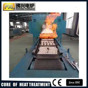 Forno de aquecimento de forno de recozimento brilhante para acessórios de tubos de aço inoxidável da China para venda