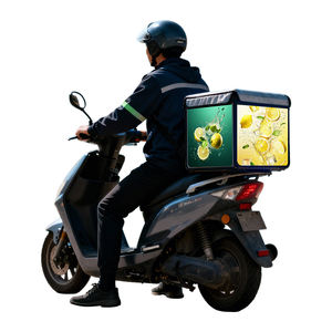 Kotak Layar LED untuk Pengiriman Sepeda Motor, Ransel Layar LED, Pantallas Para Publicidad Exterior, Kotak Pengiriman LED untuk Sepeda Motor, Layar LED - Product Image 1