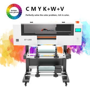 Directo de fábrica XP600 Cabezal de impresión Impresora de inyección de tinta UV multifuncional automática 600dpi Logotipo personalizado Impresora de etiquetas pequeñas DTF UV - Product Image 2