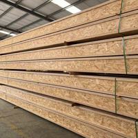 Poutres en contreplaqué LVL pour planchers de béton 240x45x80 pour la construction extérieure moderne, matériau de construction, poutre de plancher