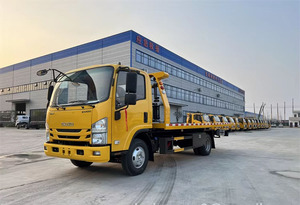 Nouveau Camion-grue de dépannage à plateau plat diesel 8 tonnes, Vente directe usine Tianyun, Moteur manuel 152 kW, Châssis <span class=keywords><strong>JMC</strong></span>, Sauvetage multifonctionnel - Product Image 4