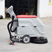 Autolaveuse autoportée G1 avec batterie au plomb et moteur sans balais pour supermarchés et parkings
