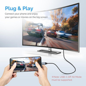 Cavo <span class=keywords><strong>USB</strong></span>-<span class=keywords><strong>C</strong></span> a <span class=keywords><strong>HDMI</strong></span> 4K, Adattatore Convertitore HDMI2.0 Tipo <span class=keywords><strong>C</strong></span> a <span class=keywords><strong>HDMI</strong></span>, Risoluzione 4K 30Hz per Home Theater, HDTV, Proiettore Mobile - Product Image 6