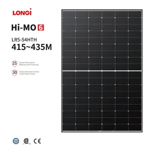 Himo6 panjang kinerja tinggi 415w 420w 430w 440w kualitas terbaik hitam Set lengkap Sistema De Energia panel surya //