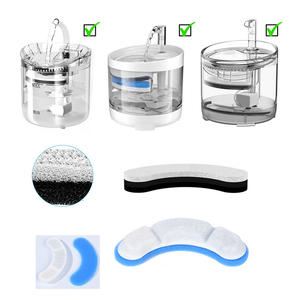 Filtro de alimentador automático <span class=keywords><strong>para</strong></span> <span class=keywords><strong>gatos</strong></span>, <span class=keywords><strong>fuente</strong></span> de agua portátil <span class=keywords><strong>para</strong></span> mascotas de interior con elementos de plástico PP de repuesto, bebedero fabricado - Product Image 3