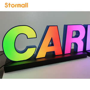 Insegna <span class=keywords><strong>LED</strong></span> 3D Personalizzata con Lettere RGB Cangianti per Uffici, Edifici Commerciali, Logo Aziendale, Uso Esterno in Acrilico IP67 - Product Image 6