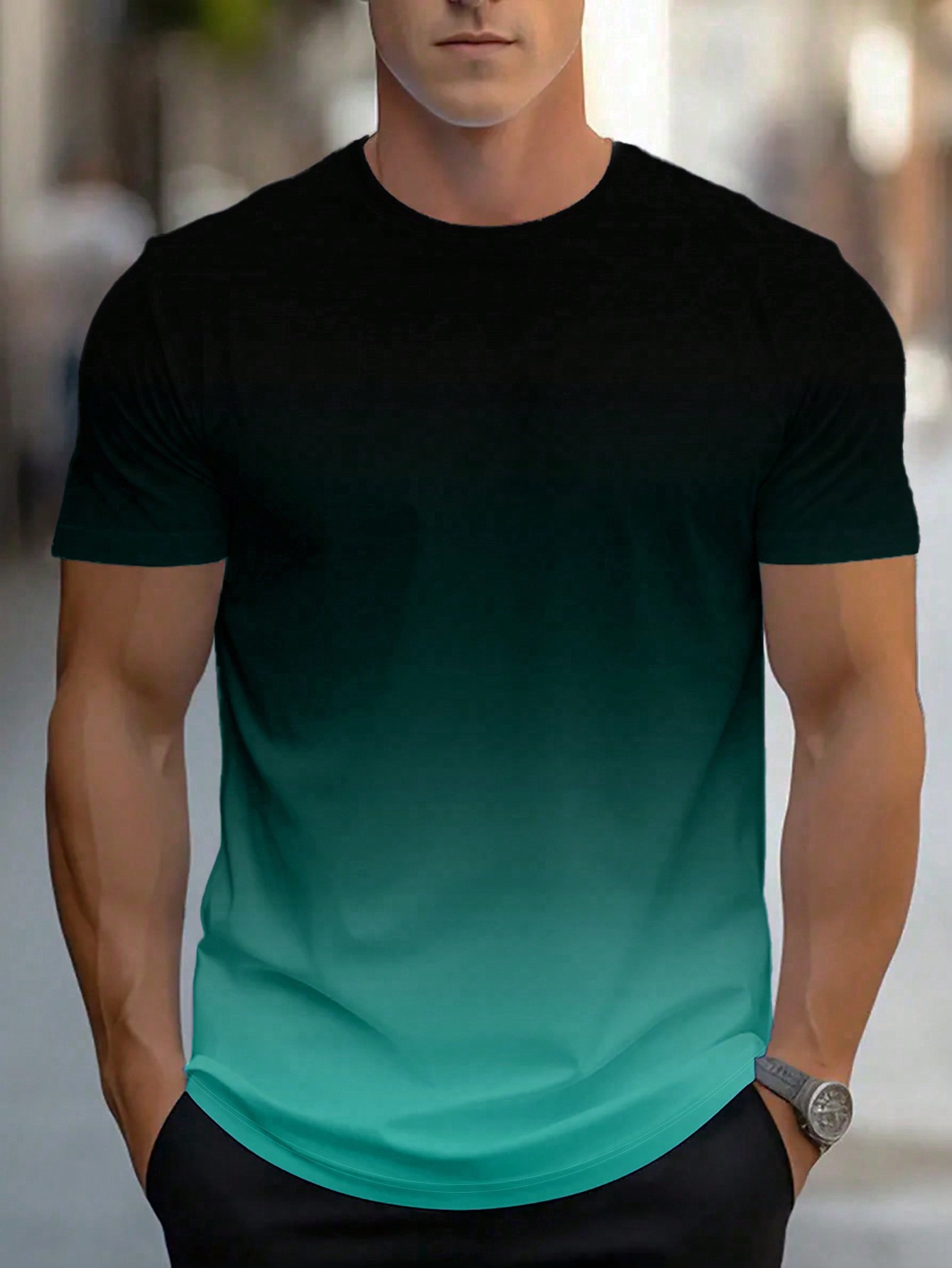 Blackish green