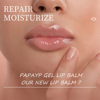 Pour KORMESIC 15g soin des lèvres à saveur de fruits papaye Gel baume longue durée hydratant réparation fondu ridules crème exfoliante