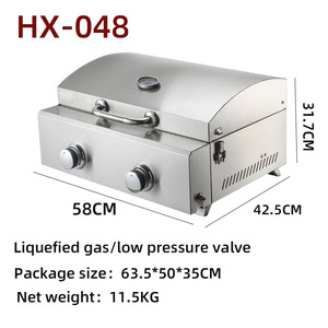 Lò nướng gas di động chất lượng cao, bán chạy, lò nướng bánh pizza kiểu Ý, tình trạng mới, dùng cho nhà hàng, nhập khẩu trực tiếp từ Trung Quốc - Product Image 3