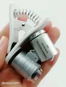 9882W Mini Microscope de poche LED Microscope de téléphone portable Microscope numérique universel avec lumière uv pour l'inspection - Product Image 2