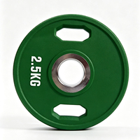 Disques de poids Bumper personnalisés pour haltères de compétition et d'exercice en salle de sport, 2,5-25 kg, pour dropshipping et stockage, à vendre