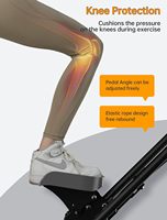 Appareil de fitness multifonction RS pour l'escalade intérieure, simulateur de marche d'escalier, machine d'escalade domestique, équipement de fitness pour la maison