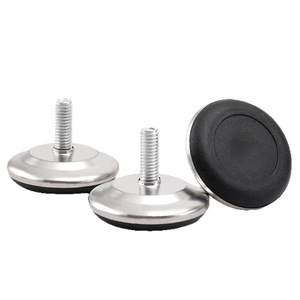 Patas ajustables de plástico para gabinetes M8X20X48, patas resistentes para muebles, accesorio de ferretería para gabinetes - Product Image 2