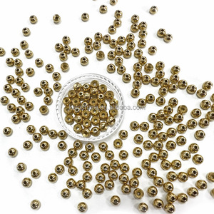 Cuentas de Tungsteno Color Dorado de 2.5-4.0mm, Cabezas de Moscas Ninfa, para Atado de Moscas, Pesas de Pesca, Accesorios de Pesca - Product Image 2