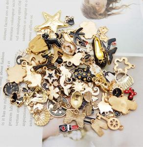 Ciondoli con ciondoli smaltati per gioielli che fanno lotto sfuso collana orecchini bracciale risultati artigianali - Product Image 4