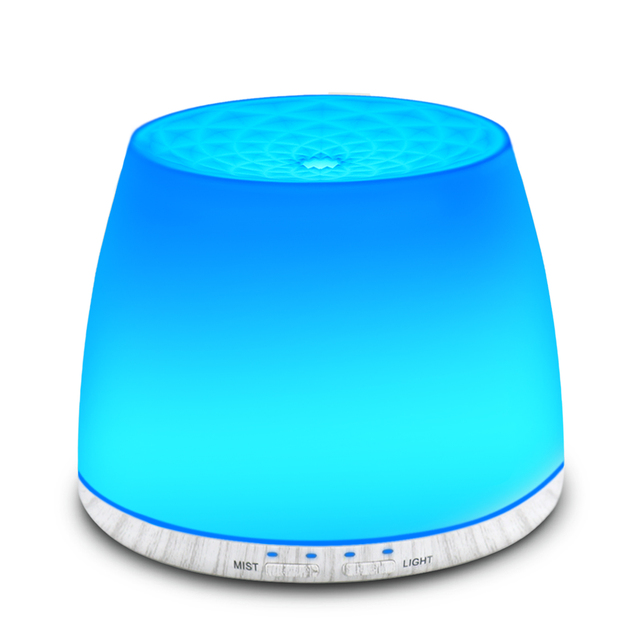500ml for Speaker Aroma Diffuser Ultrasonic Cool Mist Humidifier Music Player 1 Year Warranty Essential Oil Home Office