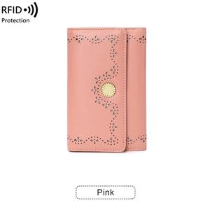 Cartera de Cuero Roja de Lujo para Mujer, Cartera de PU para Mujer, Cartera de Gran Capacidad con Tarjetero, Cartera para Mujer - Product Image 5