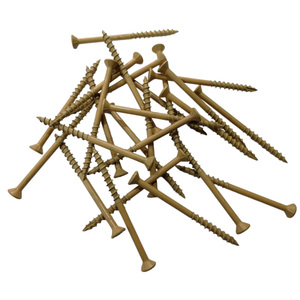Vis autoperceuses pour terrasses en bois, durables, revêtues, antirouille, à tête fraisée, filetage partiel, pour la construction en bois traité sous pression - Product Image 6