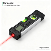 Niveau laser de haute précision, mesure horizontale/verticale, rubans à mesurer, niveau laser numérique