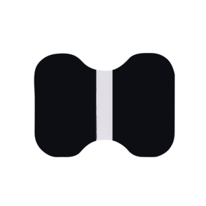 Eletrodos Reutilizáveis Autoadesivos para Unidade <span class=keywords><strong>TENS</strong></span>, Formato Borboleta Grande para Massagem na Cintura, Pescoço e Ombros - Product Image 4