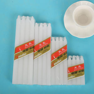 Candela della <span class=keywords><strong>casa</strong></span> bianca per il prodotto di cera di paraffina Africa - Product Image 1